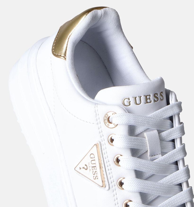 Guess Denesa 12 Witte Sneakers voor dames (353385) - geschikt voor steunzolen