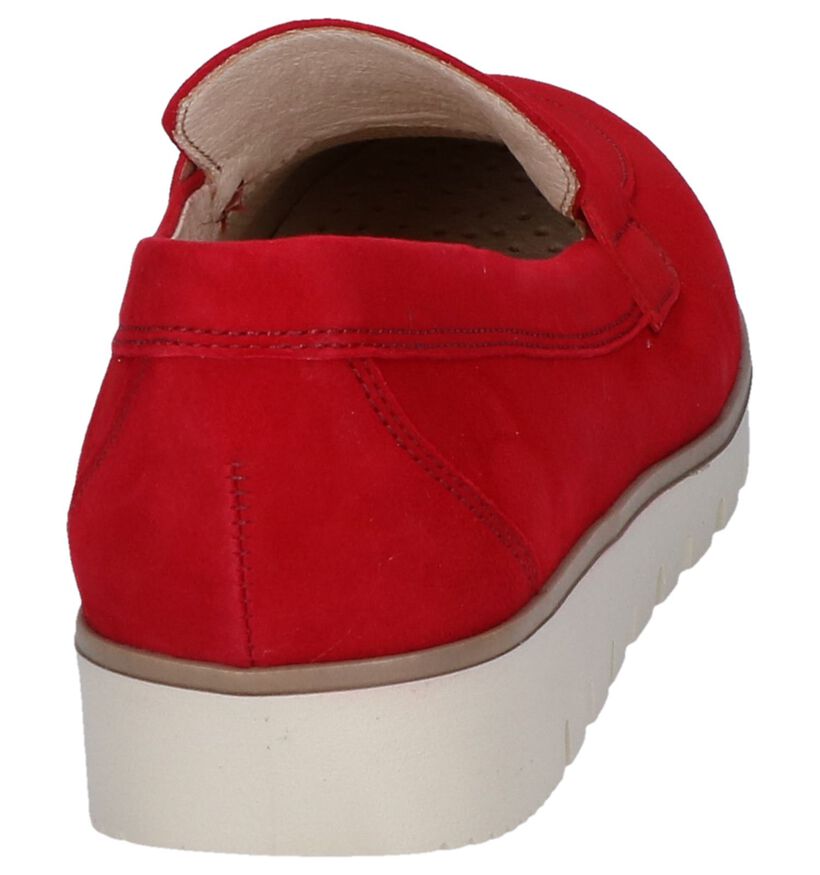 Best Fitting Loafers en Rouge en daim (245349)