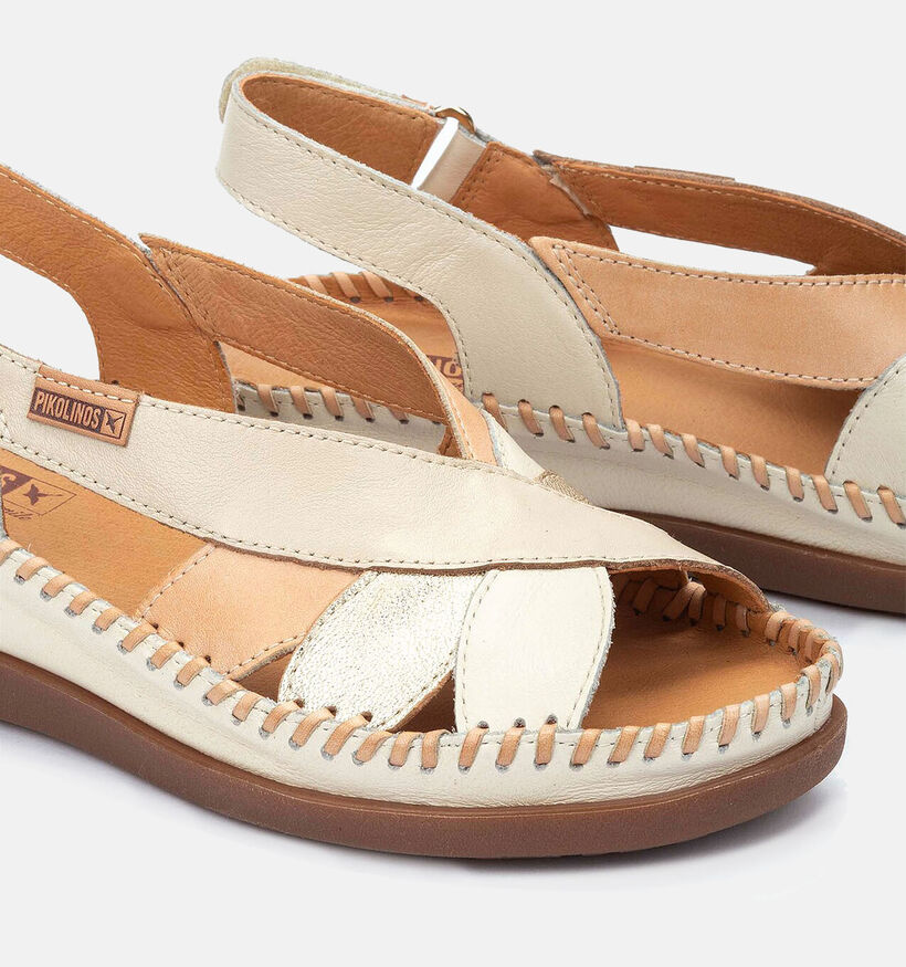 Pikolinos Ecru Cadaques Sandalen voor dames (354668)