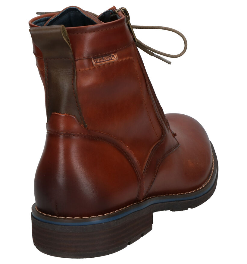 Pikolinos York Chaussures Hautes en Marron en cuir (261422)