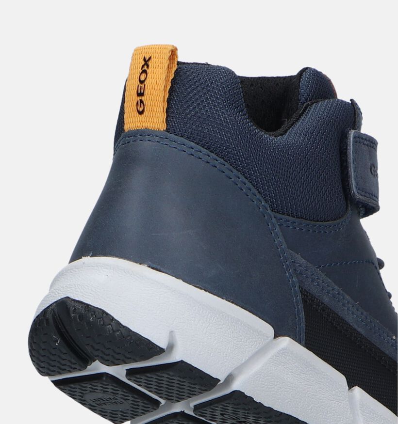 Geox Flexyper Blauwe Hoge Sneakers voor jongens (328540) - geschikt voor steunzolen