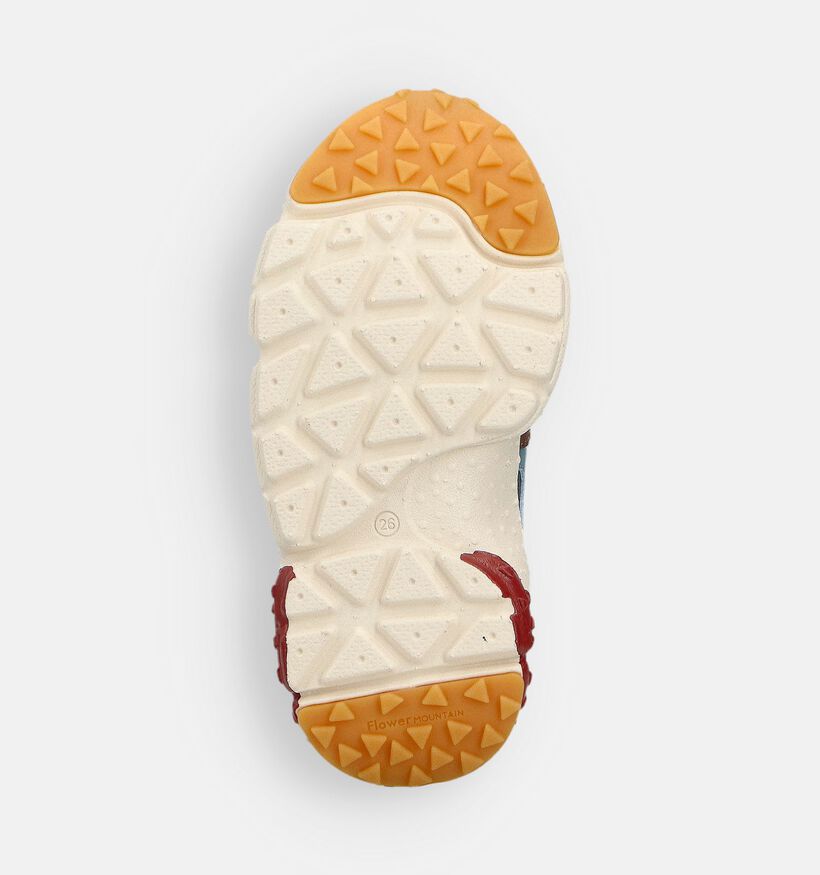 Naturino x Flower Mountain Yamano 3 Colorblock Sneakers voor jongens, meisjes (364152) - geschikt voor steunzolen