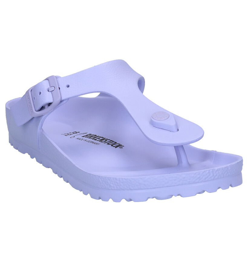 Birkenstock Gizeh Groene Teenslippers in kunststof (286433)