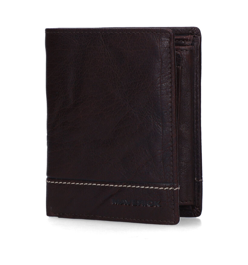 Maverick Portefeuille en Marron pour hommes (349909)