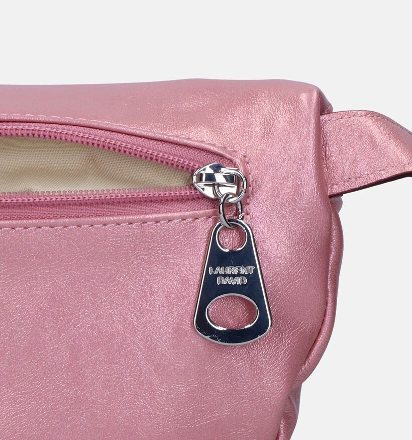 Laurent David Estee 008 Sac banane en Rose pour femmes (337103)