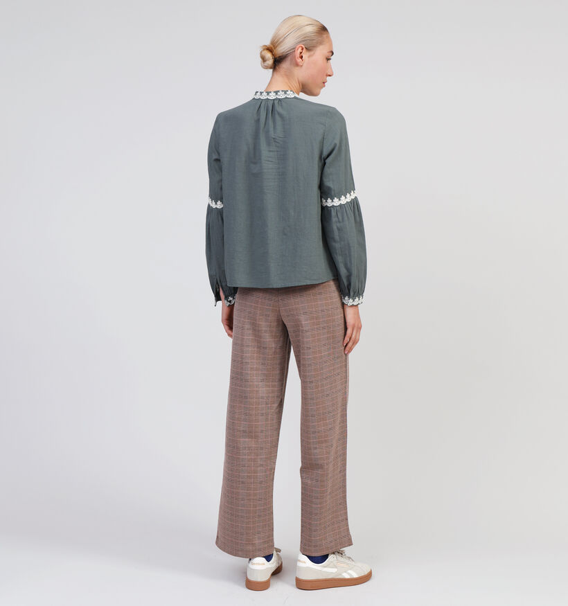 Vero Moda Ritah Groene Blouse voor dames (349634)