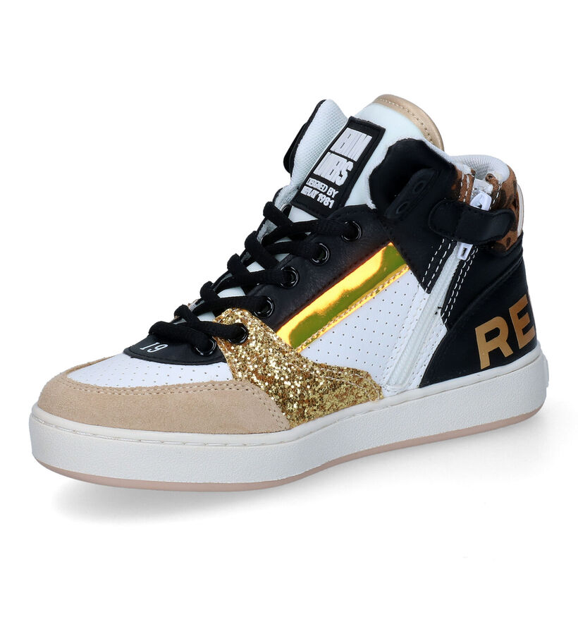 Replay Cobra Baskets en Noir en cuir (306517)