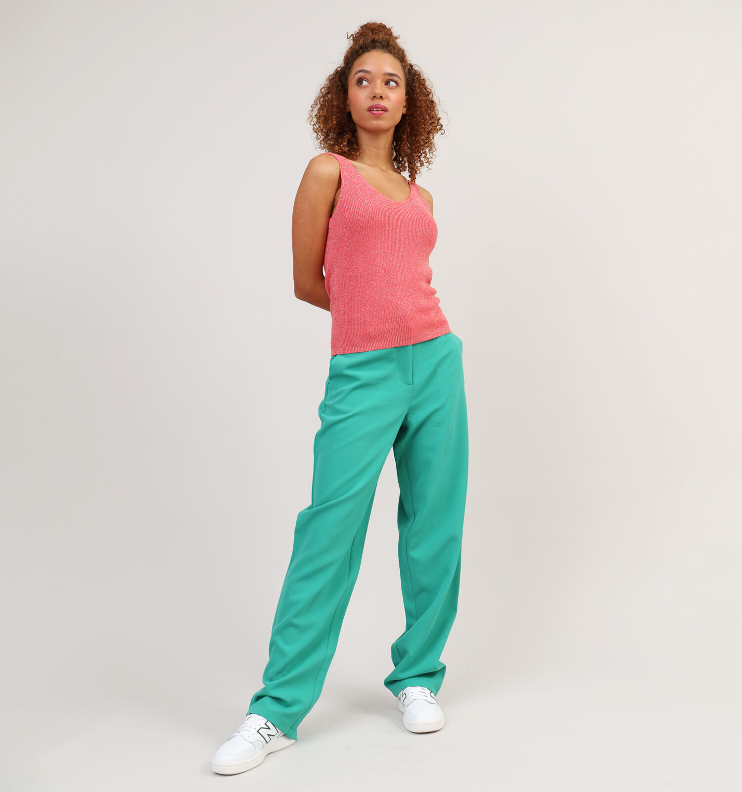 Vero Moda Newlex Shine Roze Topje Dames Topjes Online op TORFS.BE
