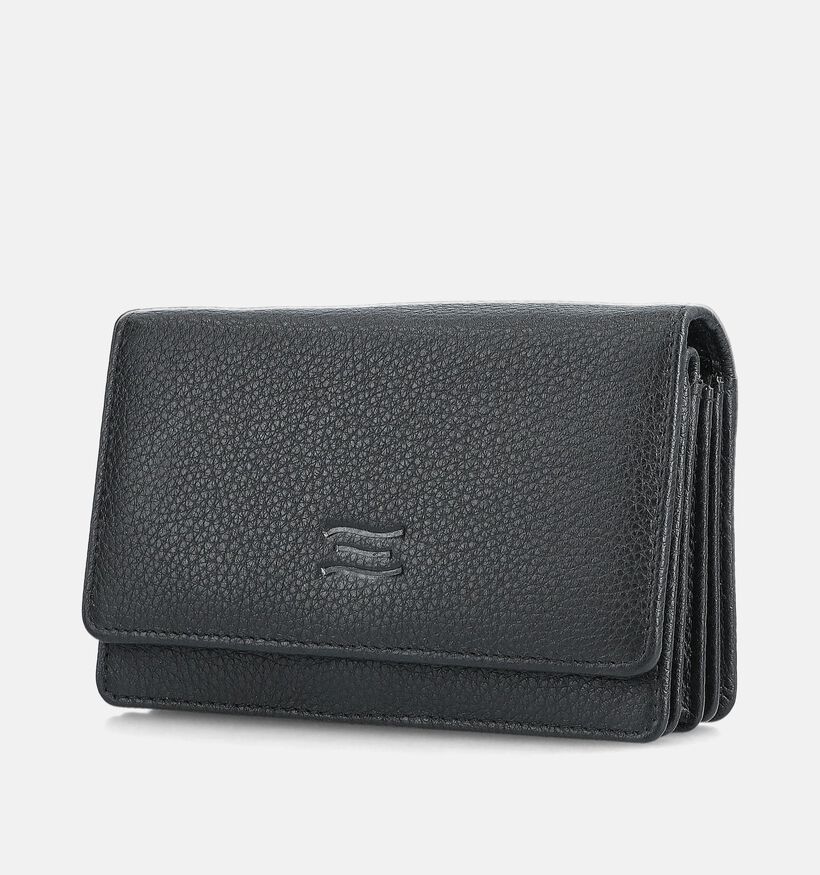 Crinkles Zwarte Portefeuille voor dames (365758)