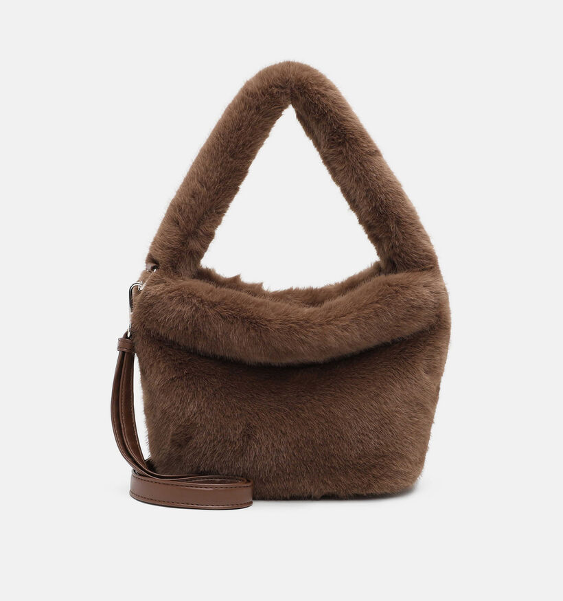Emily & Noah Grasse Rue 09 Donkerbruine Schoudertas voor dames (378883)