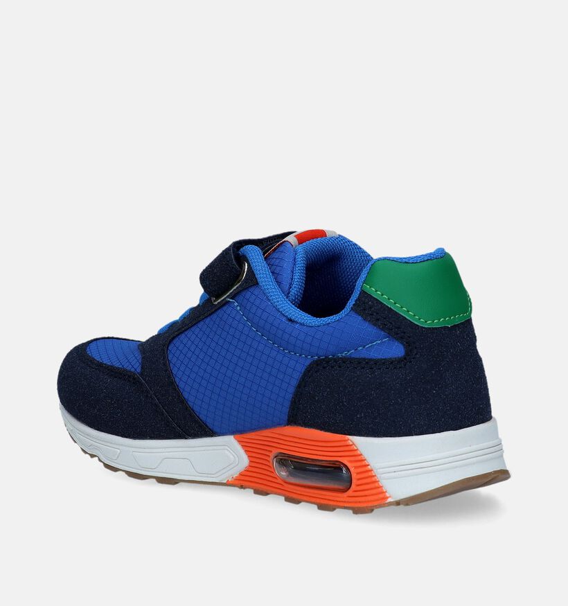 SJ Blauwe Sneakers voor jongens (338593) - geschikt voor steunzolen