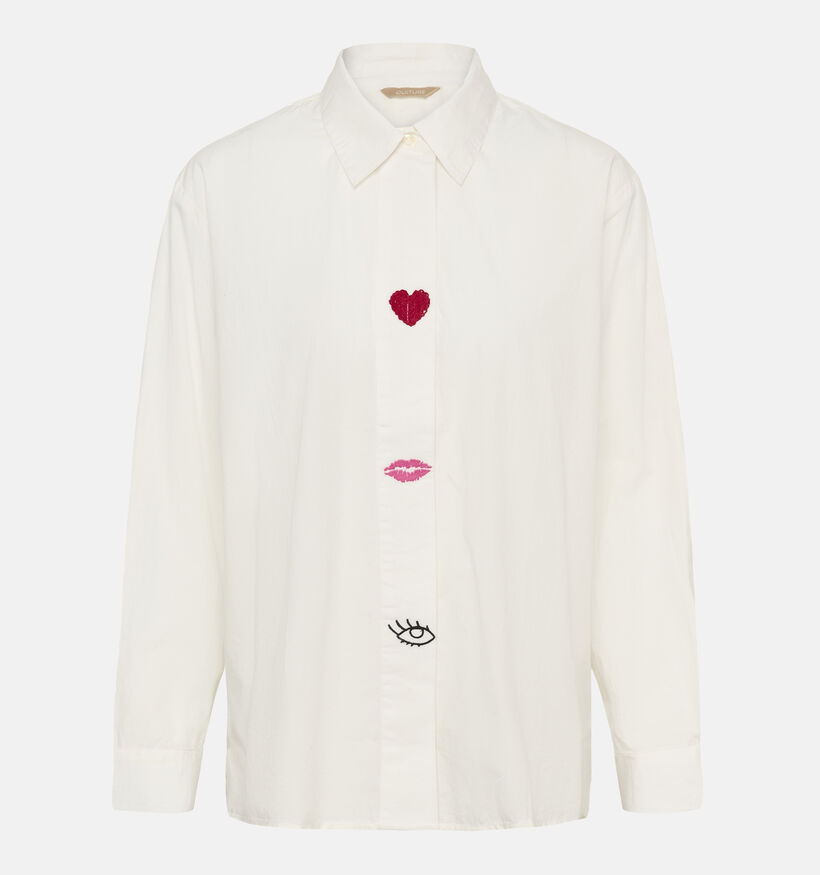 Culture Odette Witte Hemd voor dames (377005)