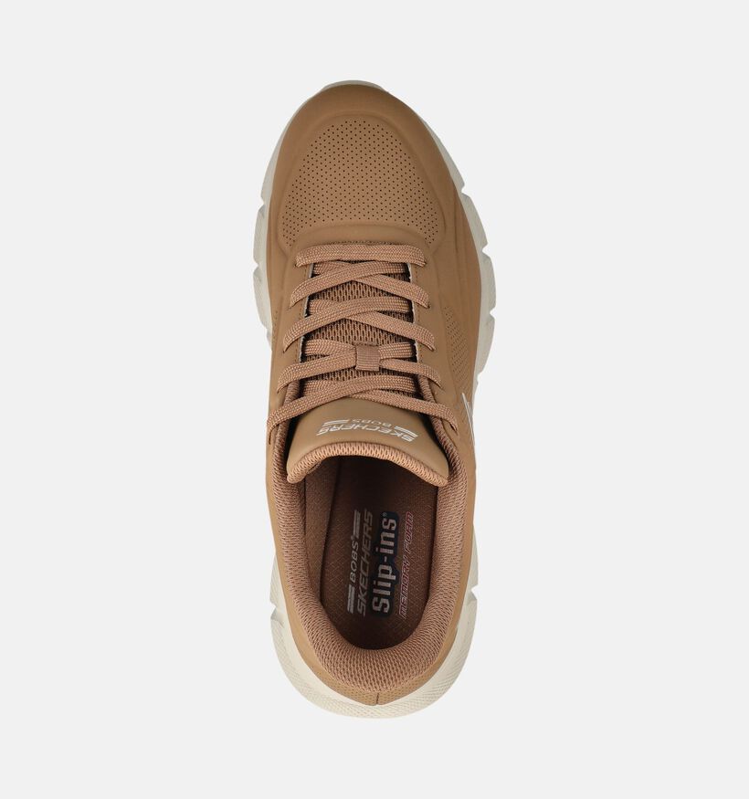 Skechers Bobs Sport B Flex Cognac Sneakers voor heren (375661)