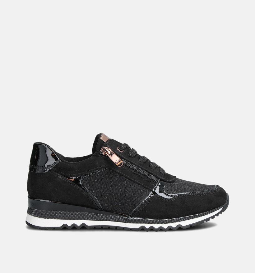 Marco Tozzi Chaussures à lacets en Noir pour femmes (360731) - pour semelles orthopédiques