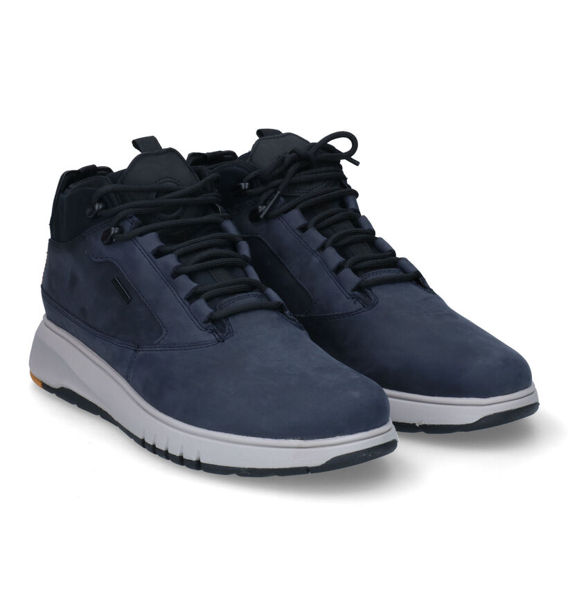Geox Aerantis Chaussures hautes en Bleu en textile (315628)