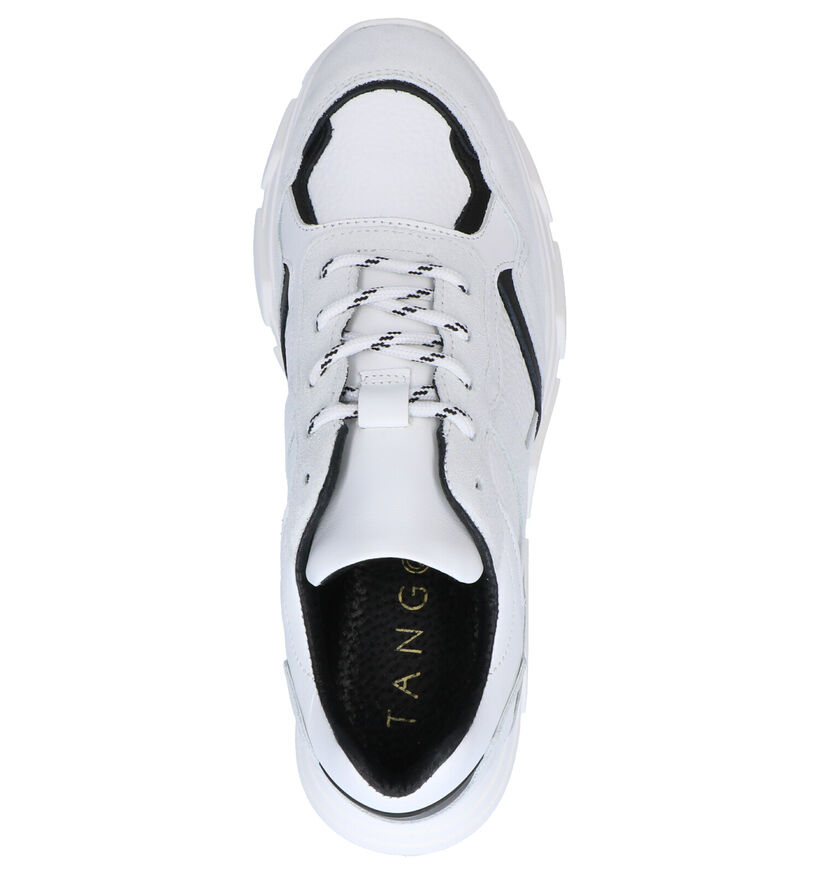 Tango Kady Fat Sneakers en Blanc en daim (275191)