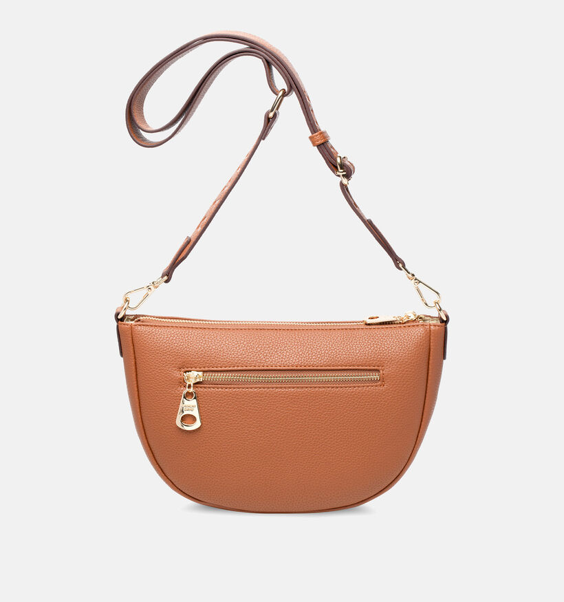 Laurent David Cognac Crossbodytas voor dames (365100)