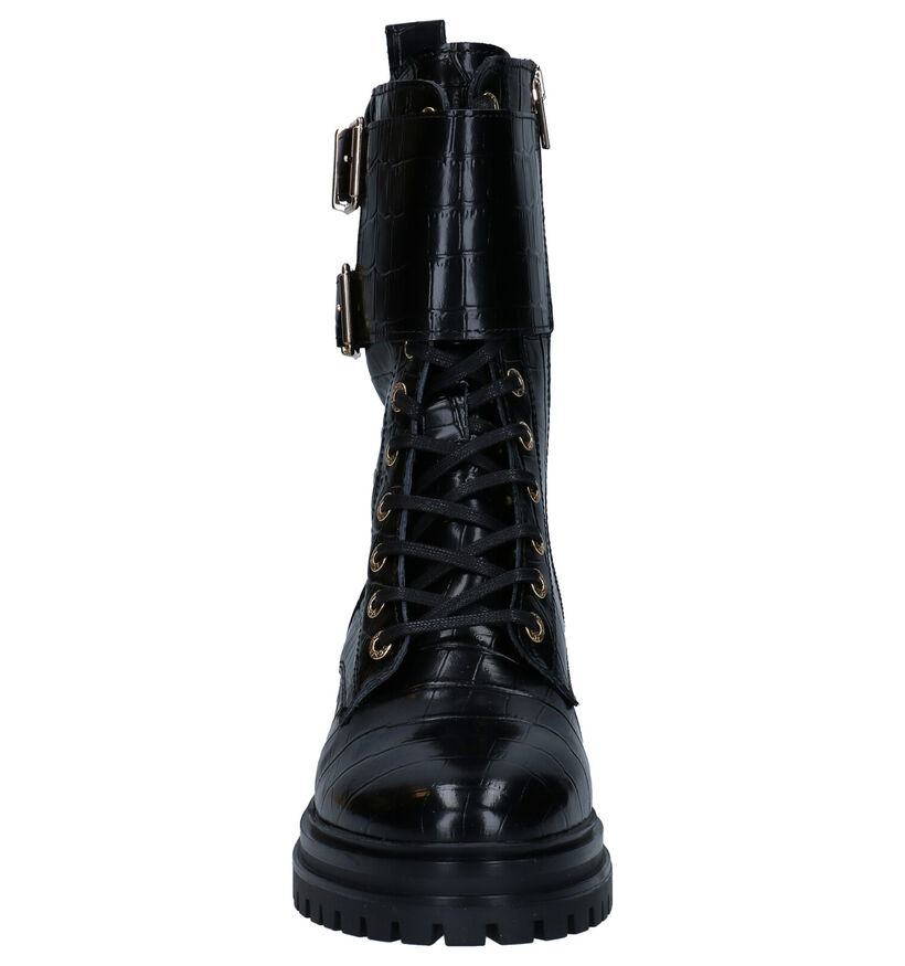 Scapa Zwarte Boots voor dames (281229) - geschikt voor steunzolen