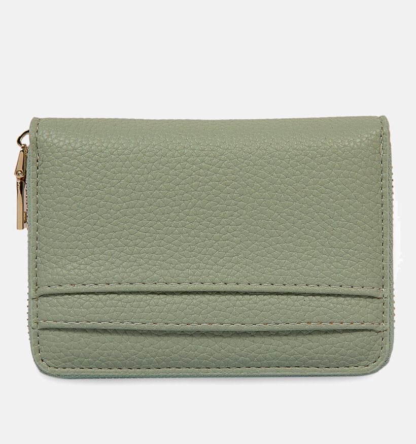 Laurent David Estee Porte-monnaie zippé en Vert pour femmes (357982)