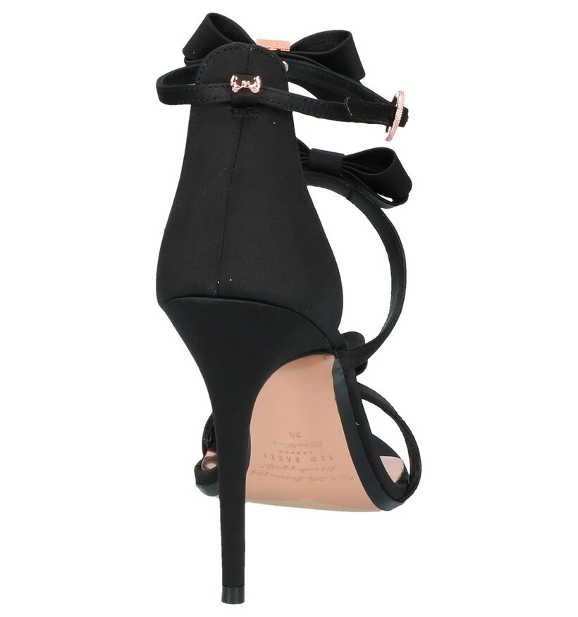 Ted Baker Sandales à talons en Noir en textile (213350)