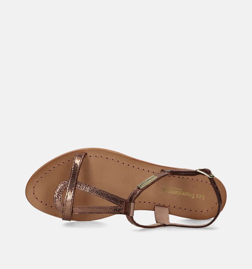 Les Tropeziennes Hamat Sandales en Bronze pour femmes (324761)