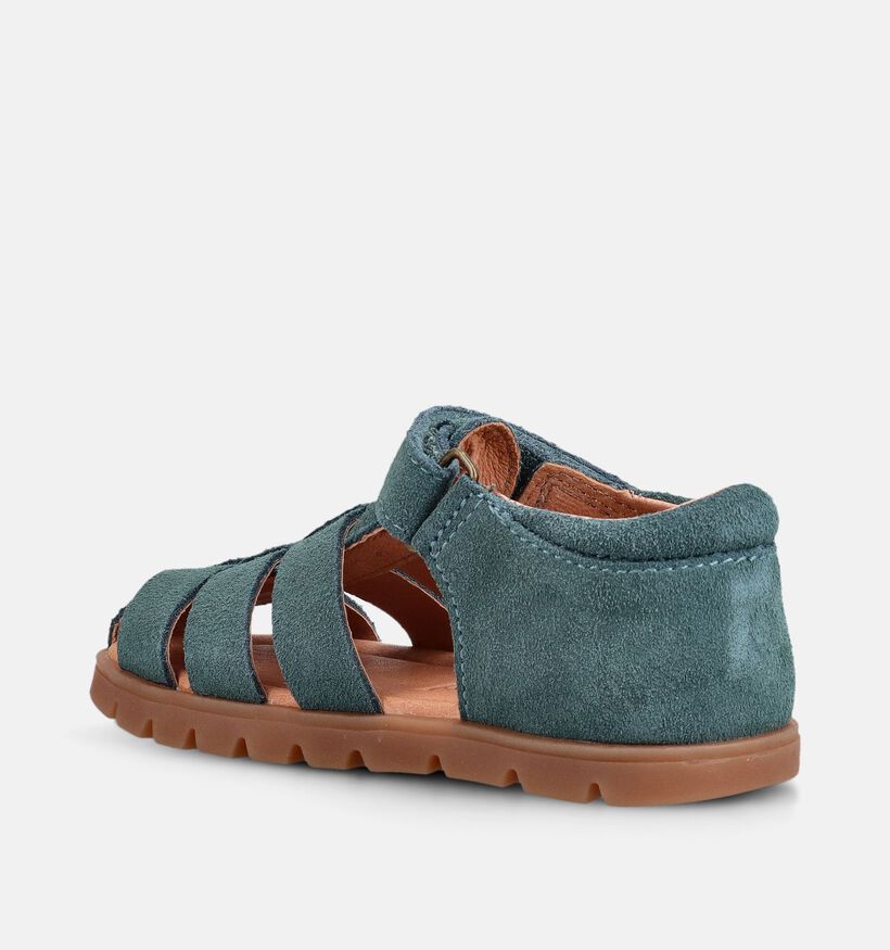 Bisgaard Chaussures premiers pas en Bleu pour filles, gar&ccedil;ons (370798)