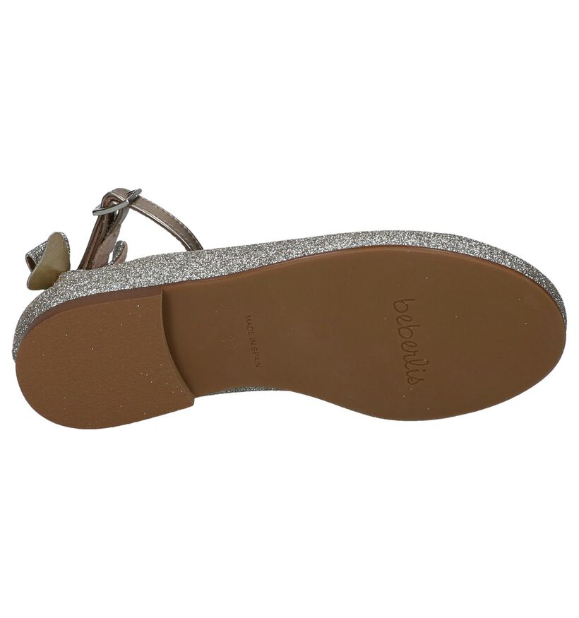 Beberlis Ballerines en Or en simili cuir (245718)