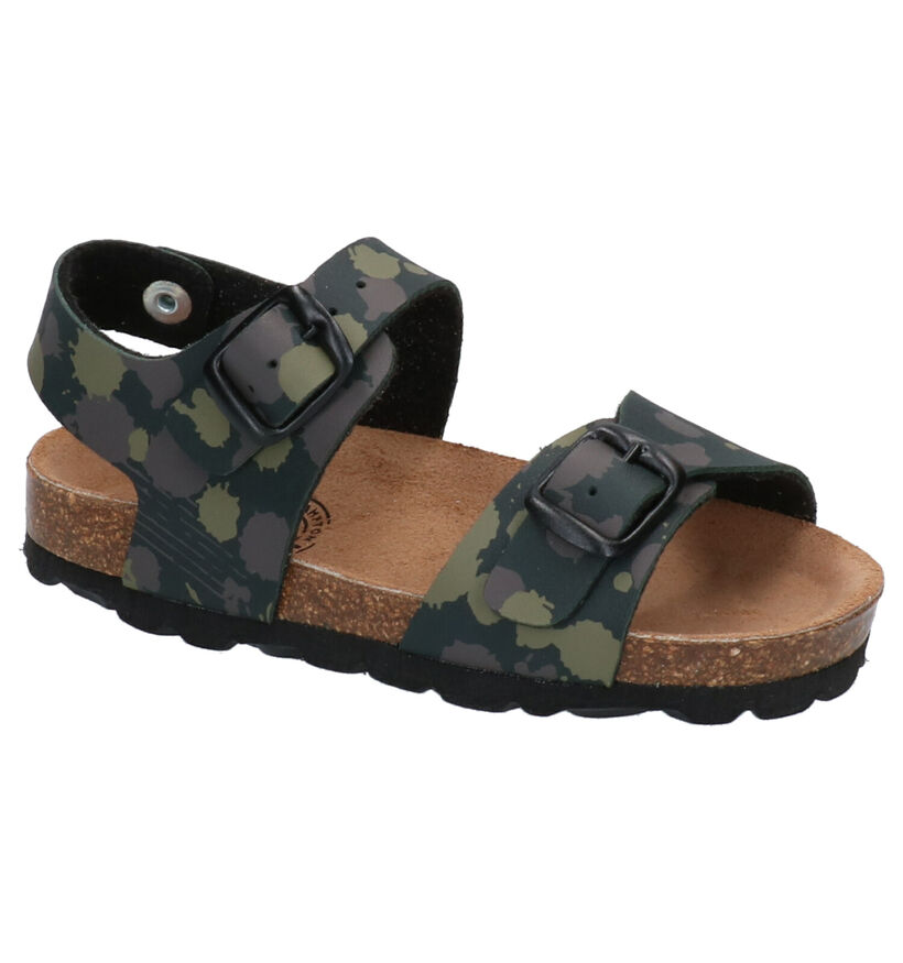 Hampton Bays Sandales en Vert kaki en simili cuir (266241)