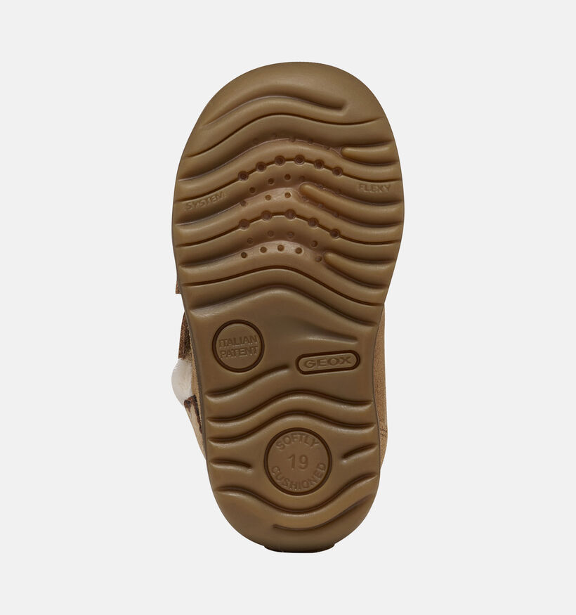Geox Macchia Bruine Babyschoenen voor meisjes (376249) - geschikt voor steunzolen