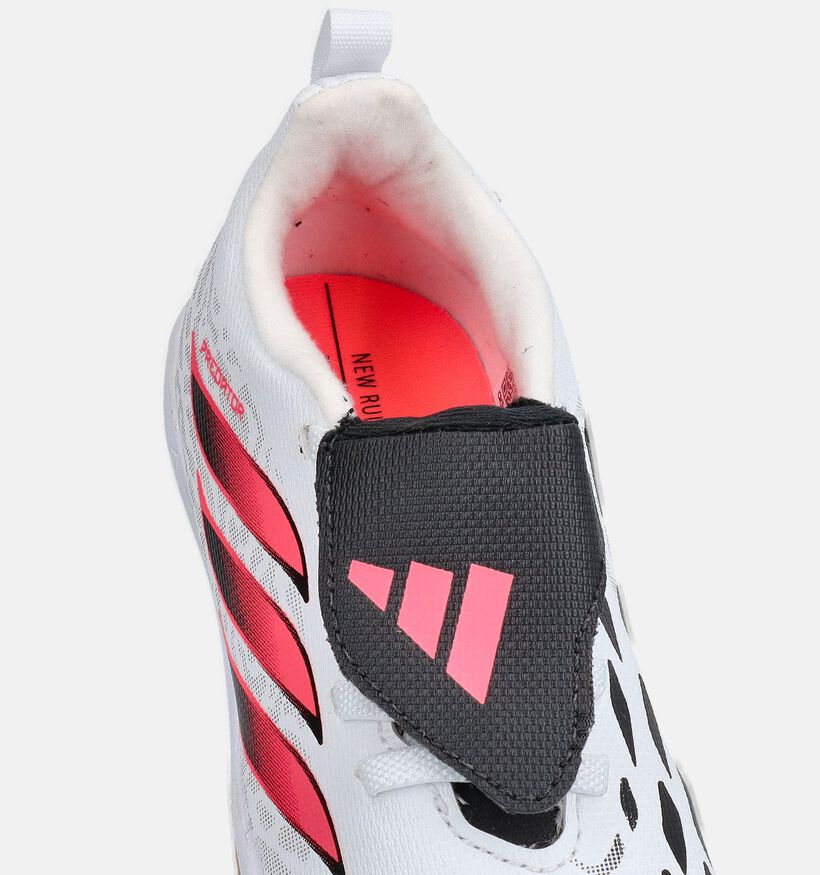 adidas Predator Club Chaussures de foot en Blanc pour gar&ccedil;ons, filles (375555)