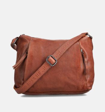 Bear Design Schoudertassen Zwart/Cognac/Bruin