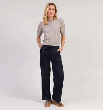 Vero Moda Broeken Blauw