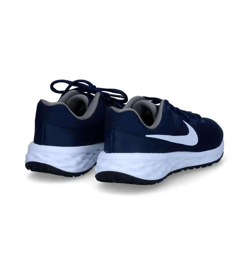 Nike Revolution 6 GS Zwarte Sneakers in stof (316283)