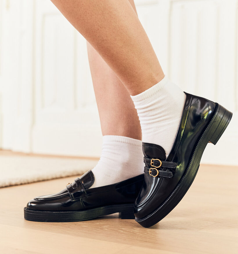Tamaris Mocassins en Noir Tamaris Mocassins en Noir pour femmes (360632)