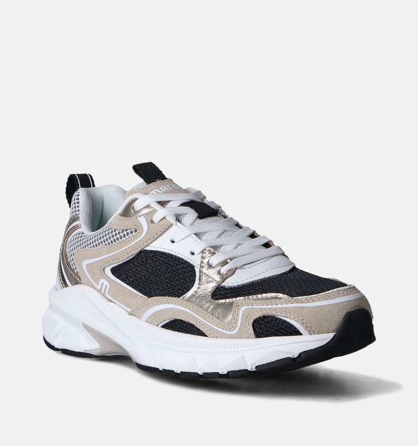 Maruti Novi Beige Sneakers voor dames (355859) - geschikt voor steunzolen