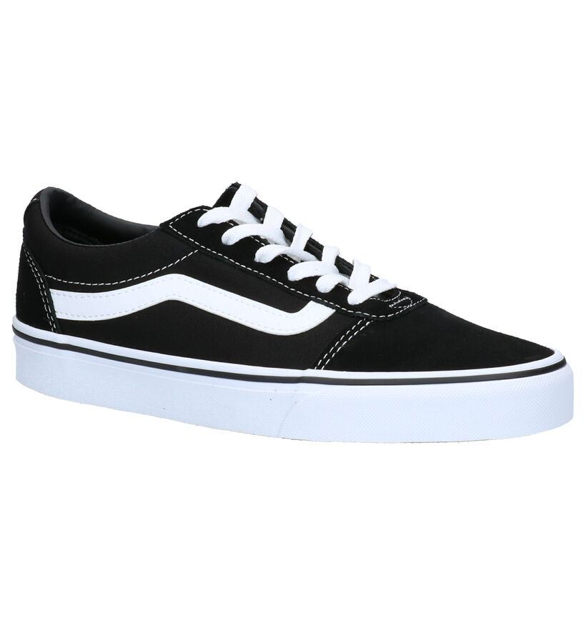 Vans Ward Zwarte Skate sneakers voor dames (327991)