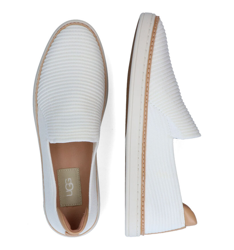 UGG Sammy Wavy Zwarte Instappers in stof (303425)
