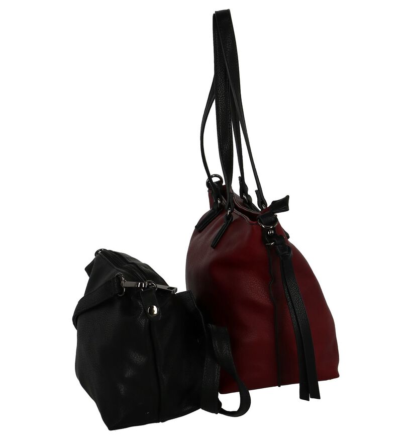 Bordeaux Bag in Bag Schoudertas Emily & Noah in kunstleer (227489)