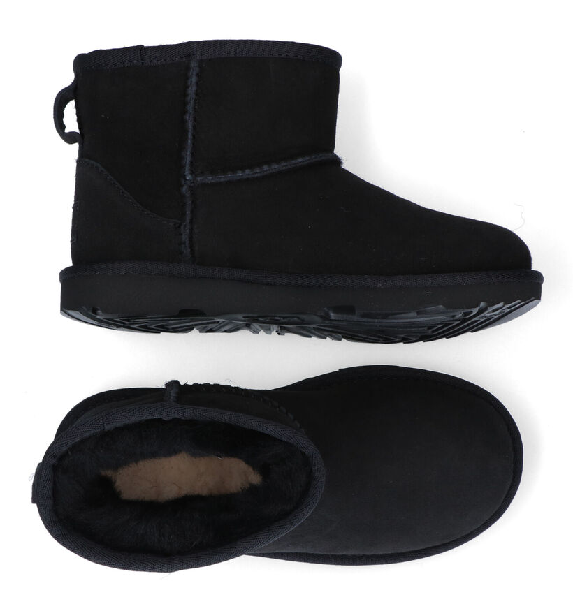 UGG Classic Mini II K Bottines en Noir pour filles (294873)