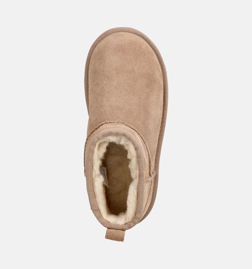UGG Classic Ultra Mini Platform Beige Winterlaarzen voor meisjes (378004)