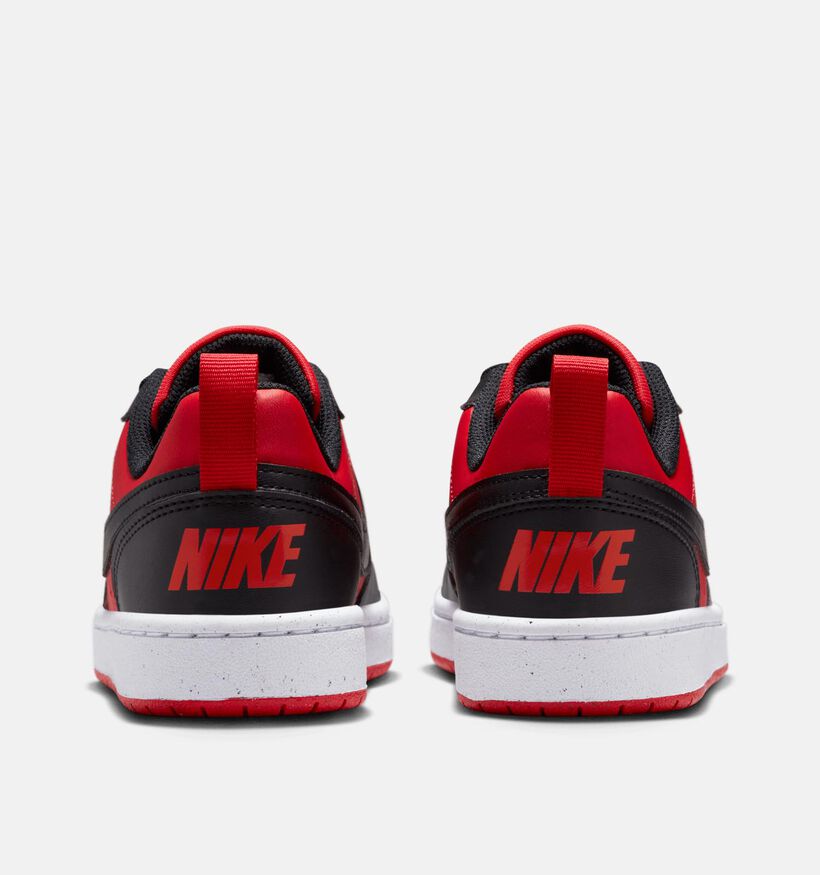 Nike Court Borough LOW GS Baskets en Noir pour filles, garçons (347945)