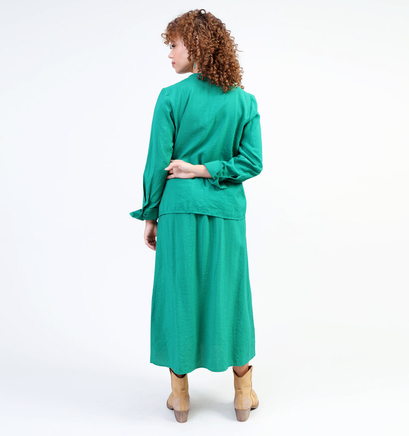Vila Milla V-Neck Groene Blouse voor dames (335029)