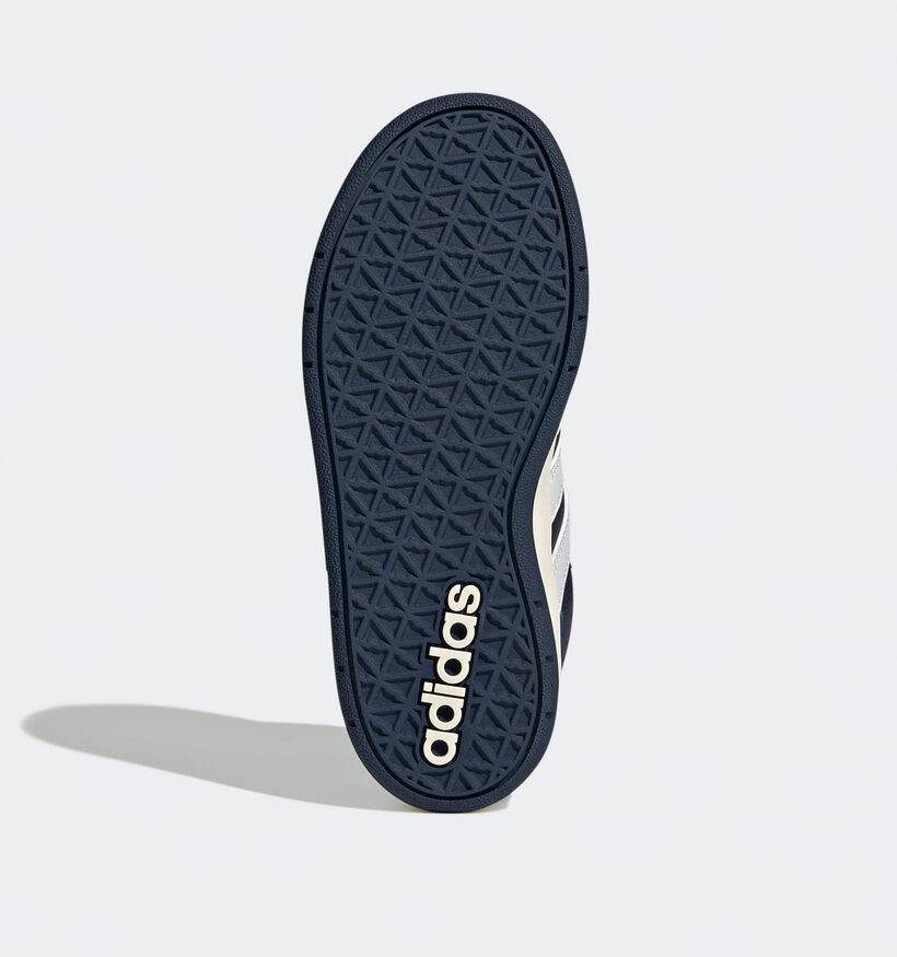 adidas Breakbase Zwart/Blauwe Sneakers voor jongens, meisjes (359619) - geschikt voor steunzolen