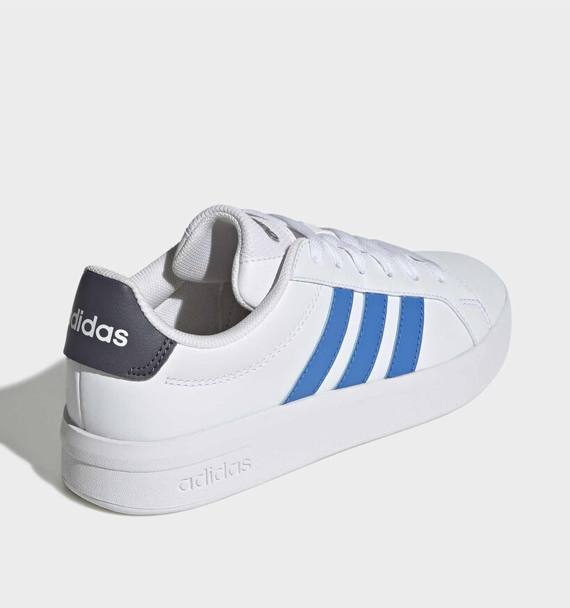 adidas Grand Court Witte Sneakers voor jongens (372643)