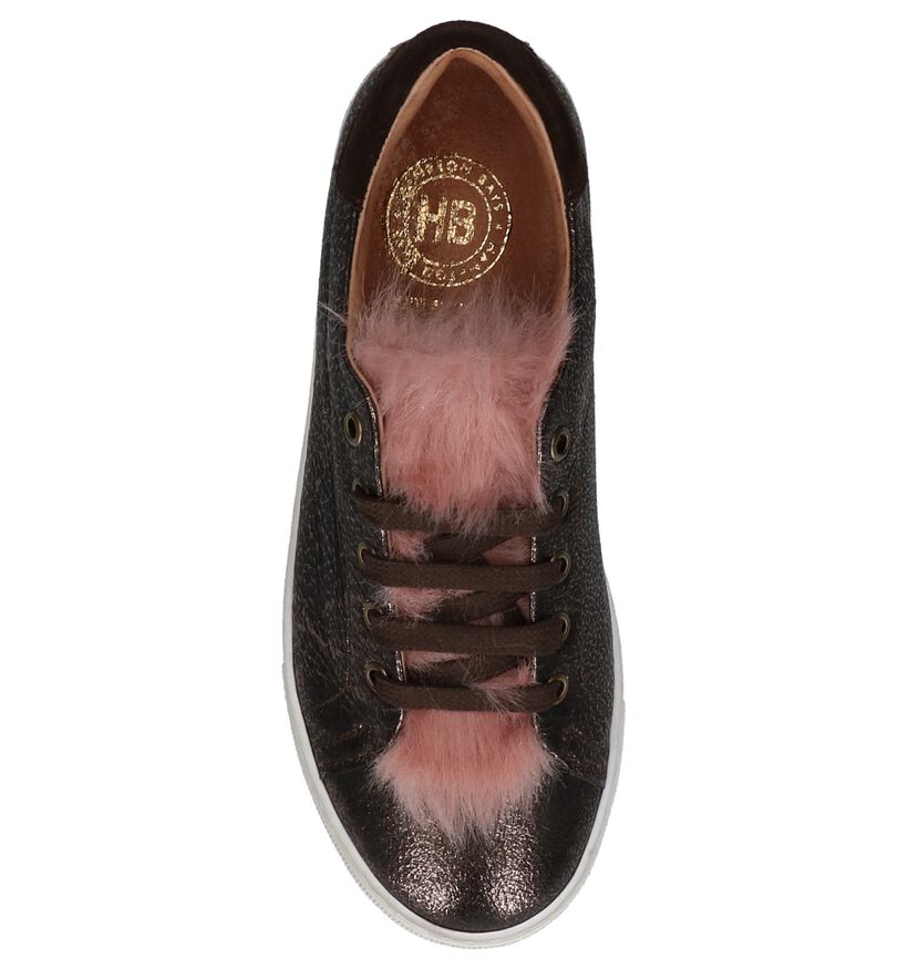Hampton Bays Baskets basses en Marron pour filles (231985) - pour semelles orthopédiques