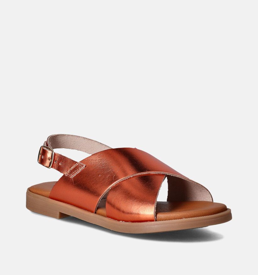Milo & Mila Oranje Sandalen voor meisjes (356902)