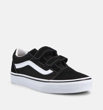 Vans Old Skool Low Baskets Black/True White/2-TONE Obsidian Fern