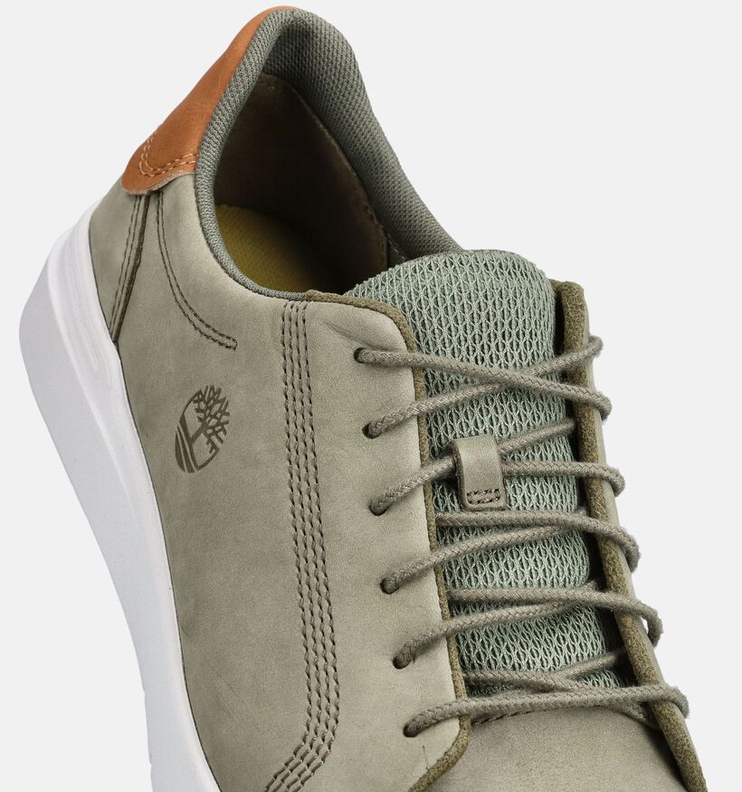 Timberland Seneca Bay Chaussures &agrave; lacets en Vert kaki pour hommes (369228) - pour semelles orthop&eacute;diques