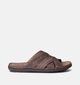 Rohde Bruine Slippers voor heren (358400)