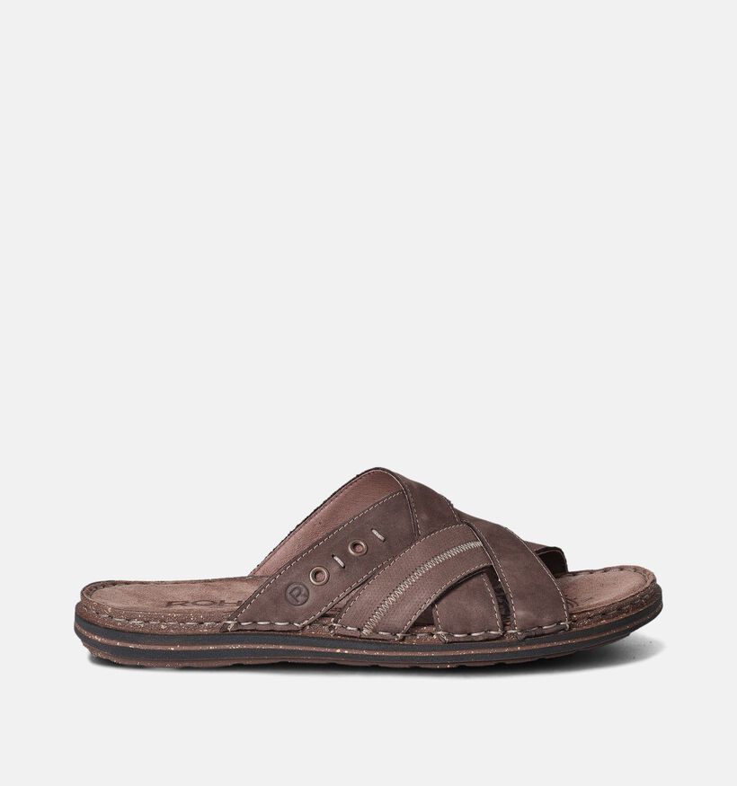 Rohde Bruine Slippers voor heren (358400)